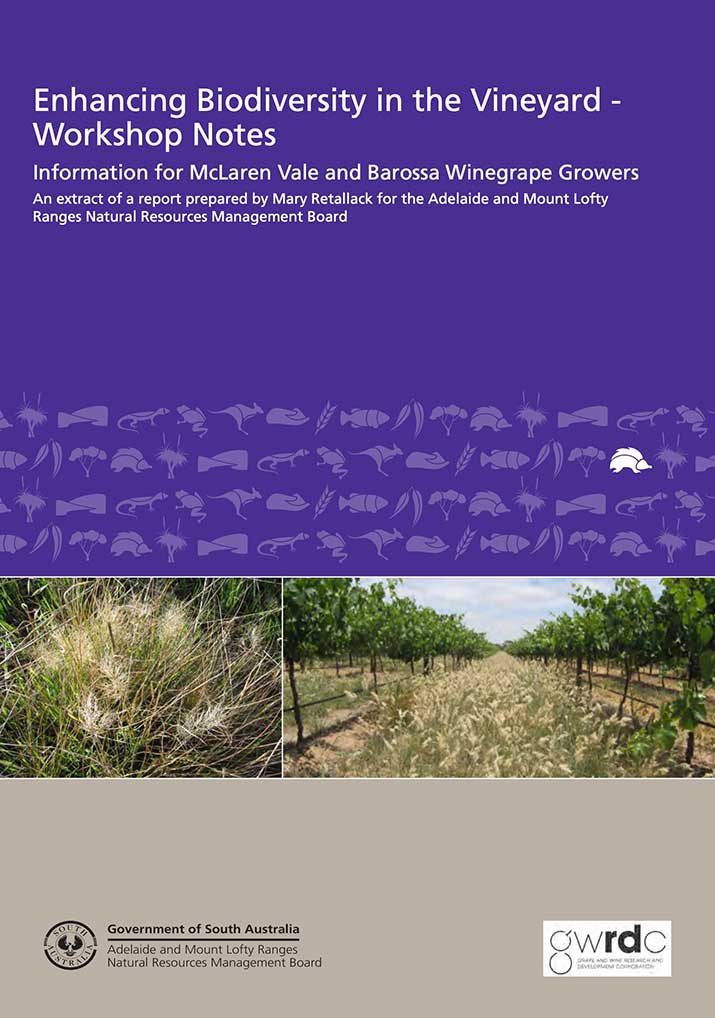 Cover, Enhancing Biodiversity in the Vineyard - Workshop Notes